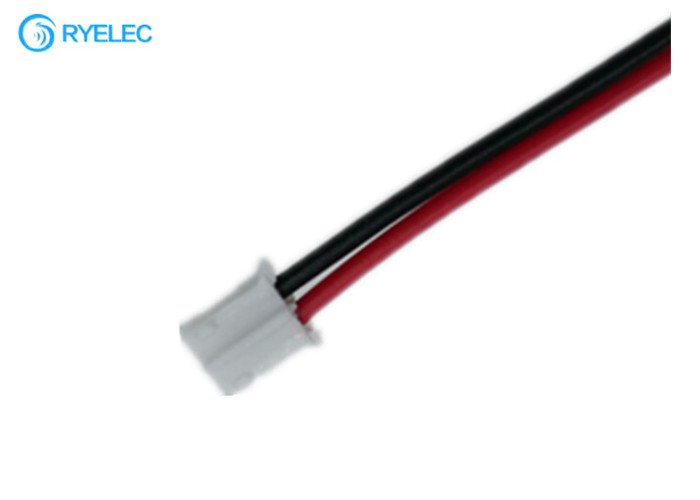 Micro JST PH 2.0 2Pin Connector Plug Female Wire Harness With Black Red  24awg 50mm Cable