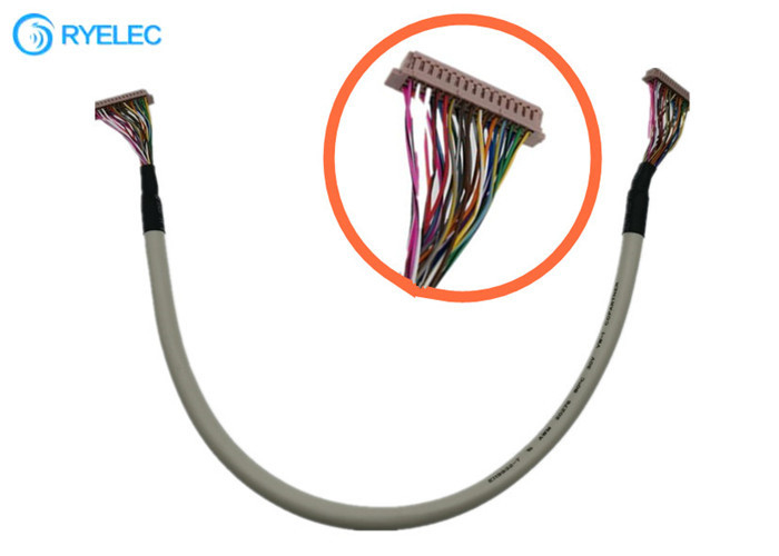  DF13-30DS-1.25C to DF13 TTL Digital Display to LVDS Board 30 pin 1.25mm LCD Cable