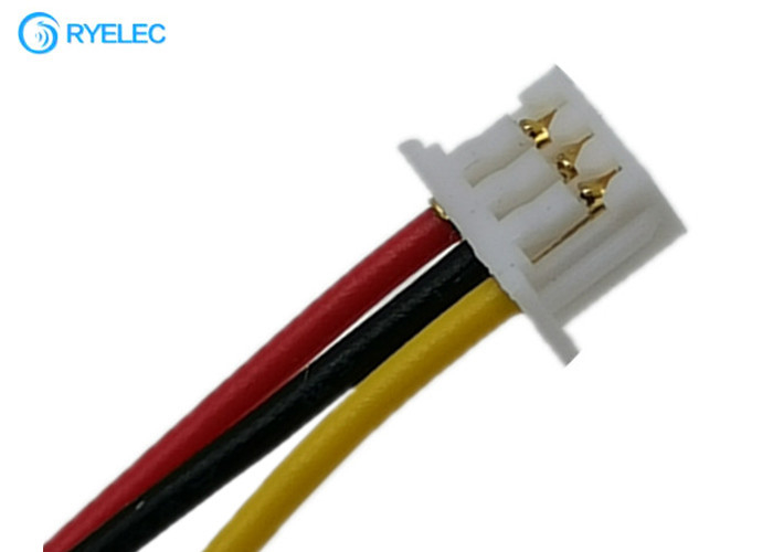 Custom 3.5mm Audio Screw Panel Mount Socket To Molex Picoblade 3pin 51021 Wire Harness