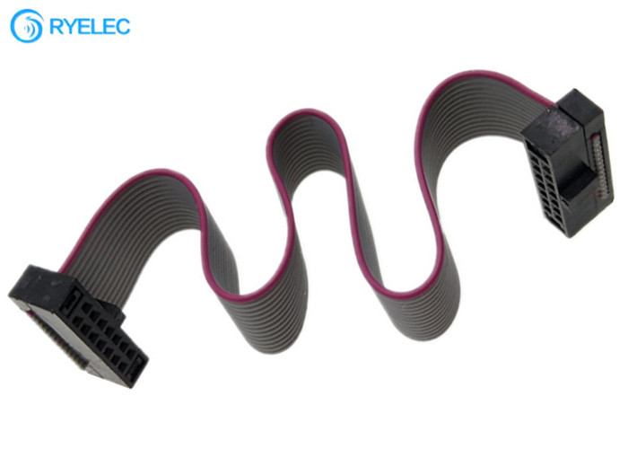 FC 2*7Pin 14P 1.27mm Pitch IDC Female Connector Flat Ribbon Cable With 2678 0.635mm