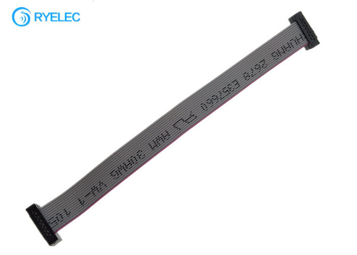 FC 2*7Pin 14P 1.27mm Pitch IDC Female Connector Flat Ribbon Cable With 2678 0.635mm