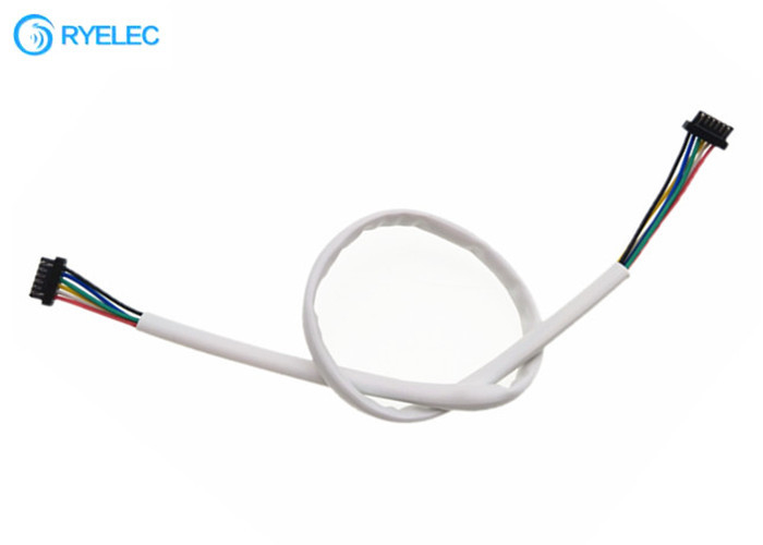 Original DF52 6P DF52-6P-0.8C Connector 08MM Wire Harness White PVC Tube