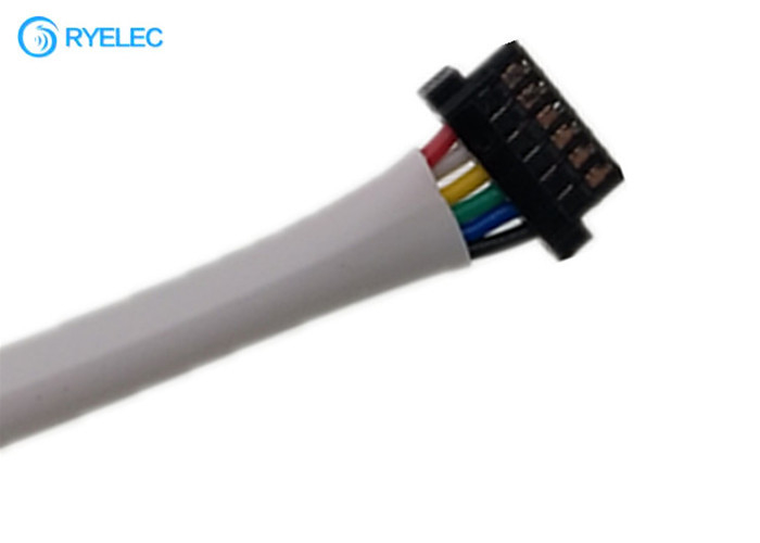 Original DF52 6P DF52-6P-0.8C Connector 08MM Wire Harness White PVC Tube