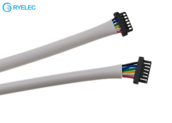 Original DF52 6P DF52-6P-0.8C Connector 08MM Wire Harness White PVC Tube