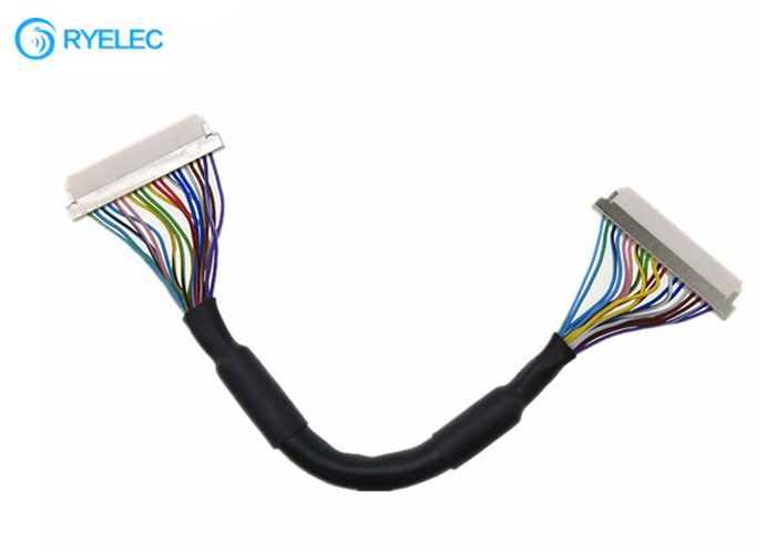 Cable Suspension Assembly Electronic Hirse Pcb Lvds 20pin Df19 1.0 Mm Pitch Board For Lcd Panel