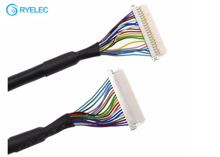 Cable Suspension Assembly Electronic Hirse Pcb Lvds 20pin Df19 1.0 Mm Pitch Board For Lcd Panel