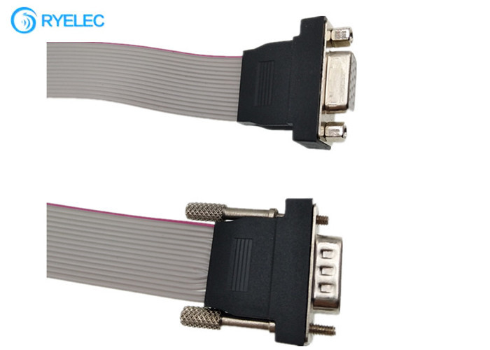 15pin Male Female Plastic Connector VGA To VGA HDB15 Flexible Flat Ribbon Cable For Electronic