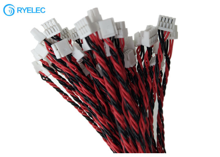 OEM Wire Harness Cable With Jst 1.25mm Pitch Connector GHR-04V-S Terminal SSHL-002T-P0.2