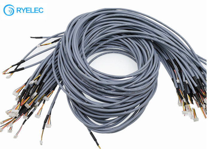 Molex 51021-0500 1.25 To JST ZHR-5 5P 1.5MM Pitch With 300V Shield Jacket Flexible Cable Wire