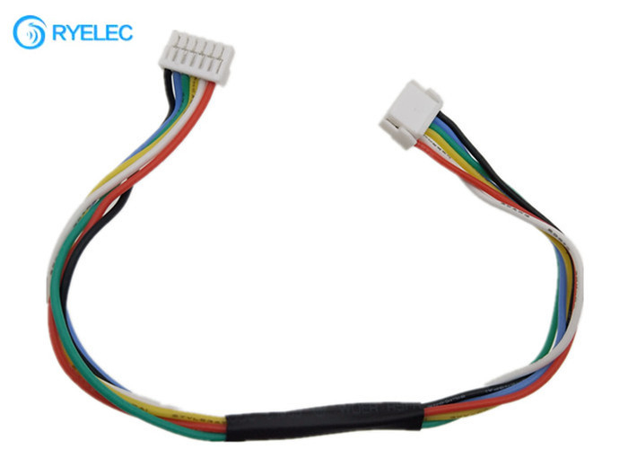 3239 Silicone Rubber High Voltage Cable 50kv Wiring Harness With 1.25mm 6 Pin JST-GH To GHR-06V