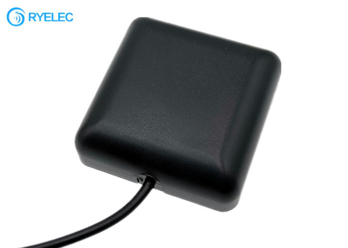 Outdoor 868mhz Ceramic Patch RFID Ground Plane 50*50mm Black Square