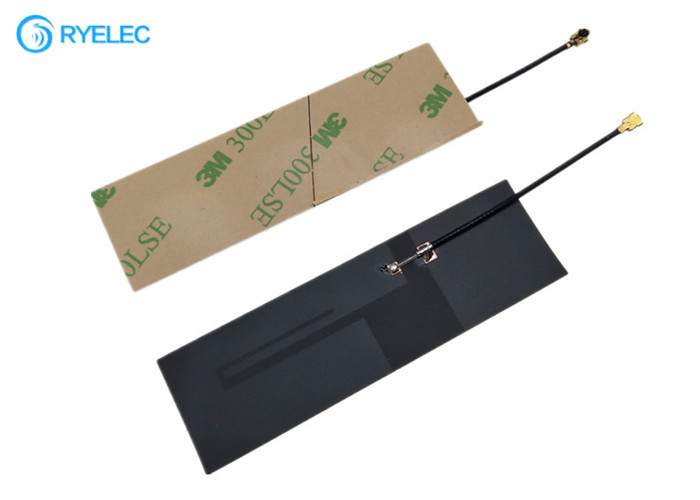 70x22mm 2 Frequencies Dual Band 900mhz 4g FPC Adhesive Patch Internal Antenna With 5cm Cable-UFL