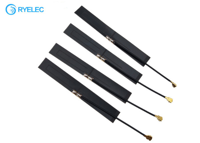 Internal 60x8mm Cellular 2 Band LTE 4G 900Mhz Patch Flexible Glue Antenna UPL / IPEX Connector