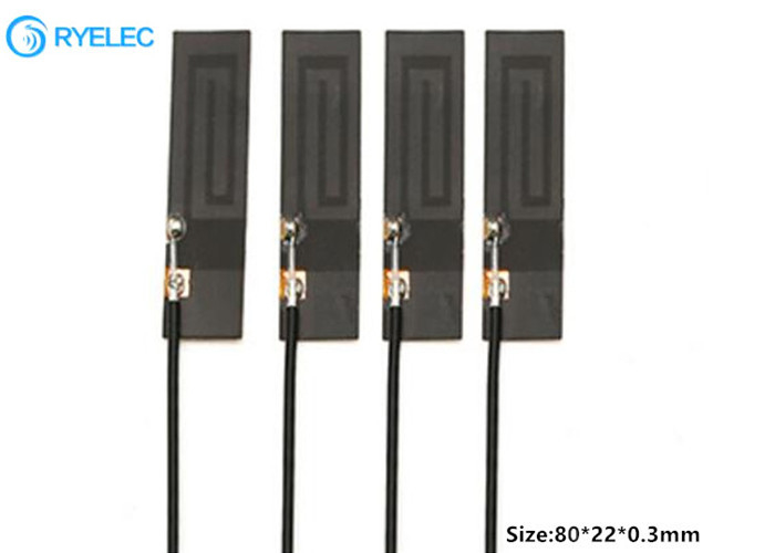 80x22mm 4G LTE High Gain 4DBI Router Bluetooth Internal FPC Adhesive Soft PCB Antenna For Android