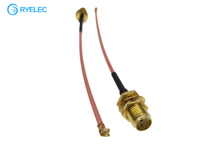 IPEX MHF UFL to SMA Female Bulkhead Straight Connector RG316 Pigtail Cable