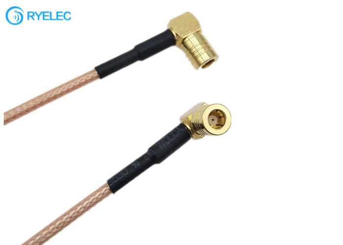 Right Angle SMB Female to SMB Female for Sirius XM Radio Antenna Adapter Cable