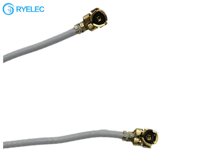 MCX Type Female Straight To UFL IPEX Type Female  For 1.13mm Coaxial Pigtail Cable Assembly