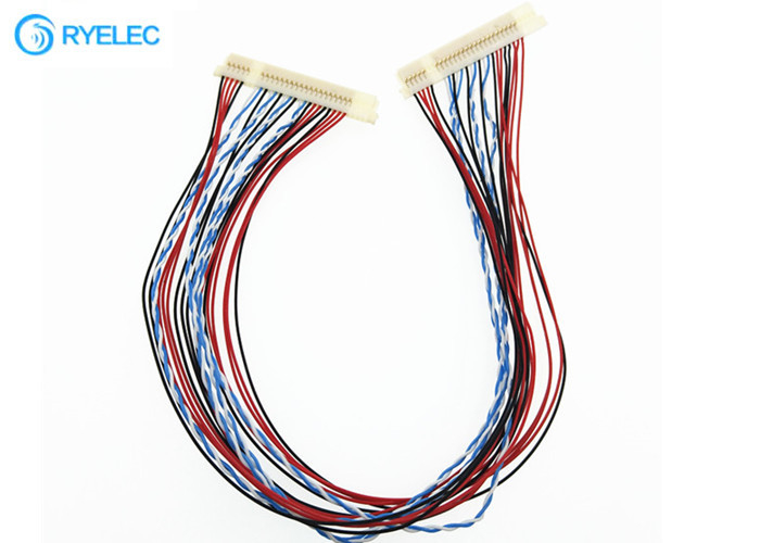  DF19-30S-1C 30 P Lvds Cable To Lcd Screen Led Converter Signal 30AWG Twisted Wire
