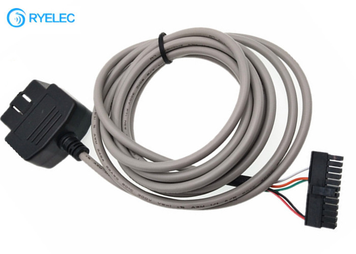 ODB2 Male To Molex Microfit 3.0 43025-2400 With PVC Auto Car Diagnostic Extension Cable