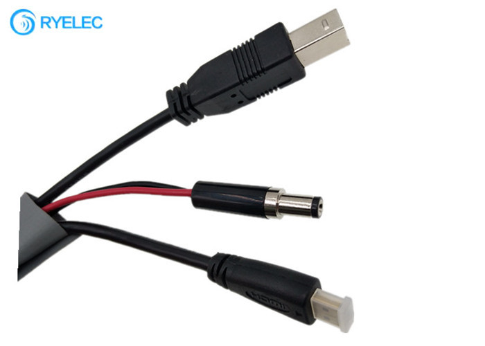 USB 2.0 A Male / USB B Male / HDM High Speed Ethernet To DC Male 5.5*2.5mm 5.5 x 2.1mm Cable