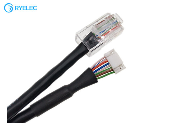 RJ45 Connector To JST GH 8Pin 1.25mm Pitch With UTP 24AWG 4 Pair Cat5e Round Lan Cable