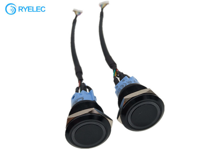 IP65 Waterproof Pushbutton Led Button Switch To 2.0MM 7 Pin JST PAP-07V-S PVC Cable