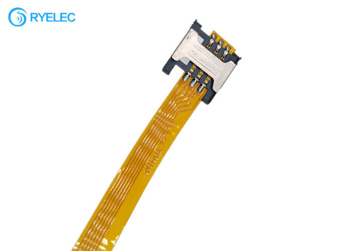 GSM CDMA Standard UIM SIM Card Kit Male To Female Extension Soft Flat FPC Cable