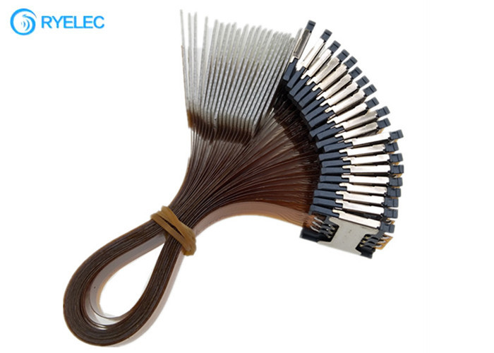 GSM CDMA Standard UIM SIM Card Kit Male To Female Extension Soft Flat FPC Cable