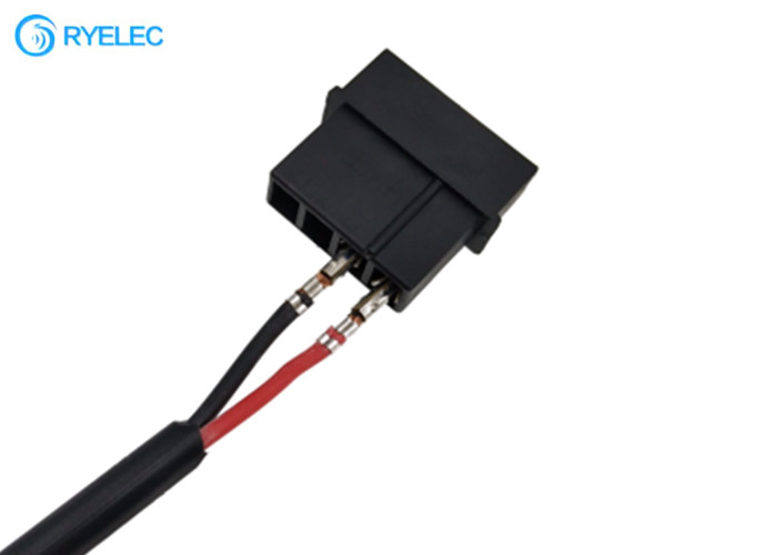 2 Core Cable From 12v Male Molex Psu Connector To 2.1mm Diameter DC Barrel Connector