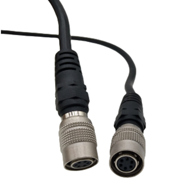  6 Pin Push Pull Circular USB2.0 Custom Wire Harness Assembly For Cameras