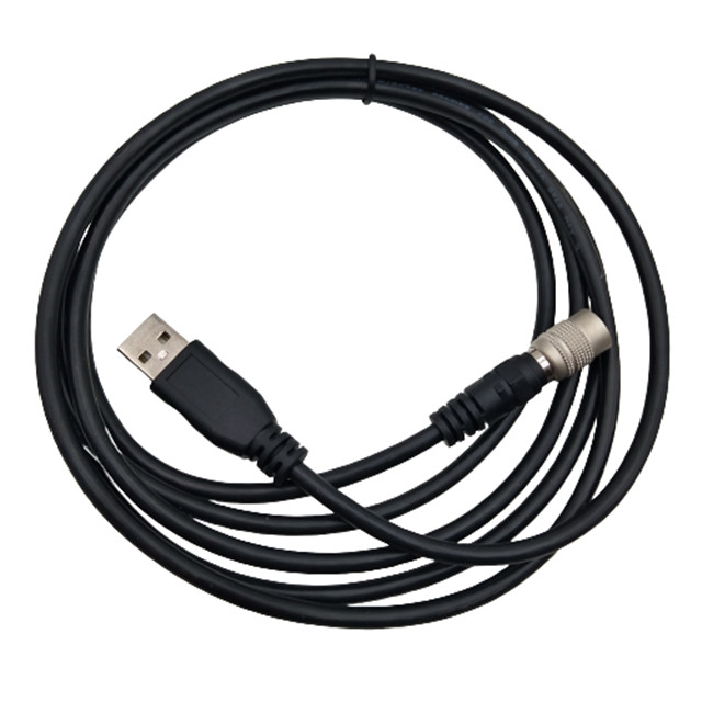  6 Pin Push Pull Circular USB2.0 Custom Wire Harness Assembly For Cameras