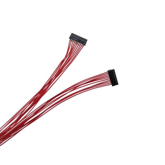 JST XSR 0.6mm 10pin Custom Wire Harness 10XSR-36S To 10-Polig For Speakers