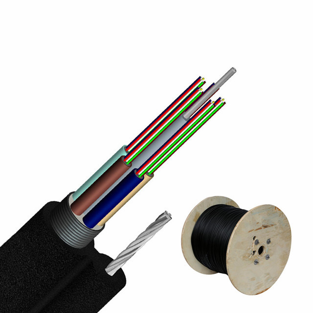 24 Core Armored Loose Tube Fiber Light Optic Cable Single Mode