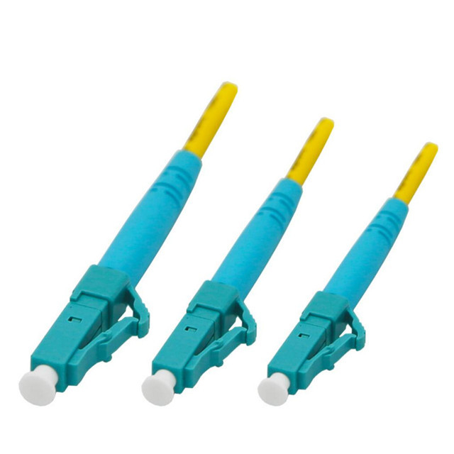 10M Multimode OM3 LC LC Fiber Optic Patch Cord Jumper PVC Cable