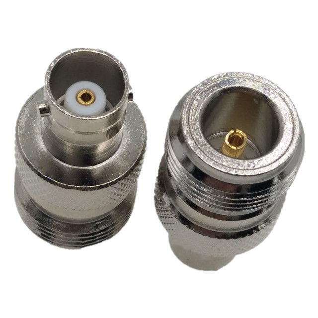 CCTV RF Converter Straight N To BNC Adapter Security Camera Cable Coupler