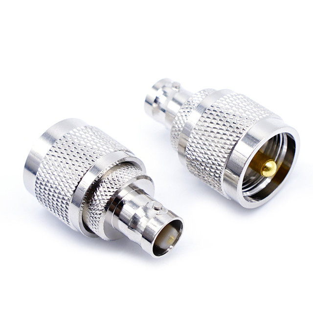 Bnc Female To Uhf Male RF Antenna Connector Adapter high frequency supplier
