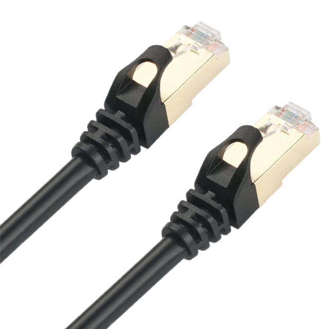 CAT7 28AWG 4 Pair SFTP SSTP Lan  Network Patch Cord gold plated
