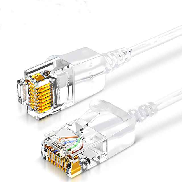3m Flat Network Cable 10 Gigabit Cat7 Pure Copper Broadband Network Patch Cord