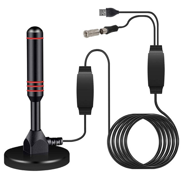 DTMB ATSC PCI USB Tuner High Gain Indoor TV Antenna With Magnetic Base