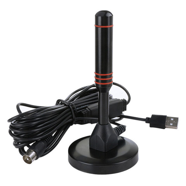 DTMB ATSC PCI USB Tuner High Gain Indoor TV Antenna With Magnetic Base