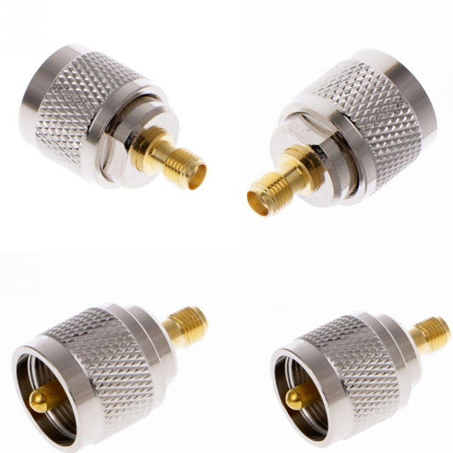 Micro RF Coaxial Connector SMA Male To UHF Female Adapter supplier