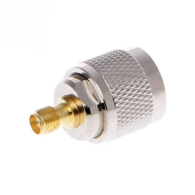 Micro RF Coaxial Connector SMA Male To UHF Female Adapter