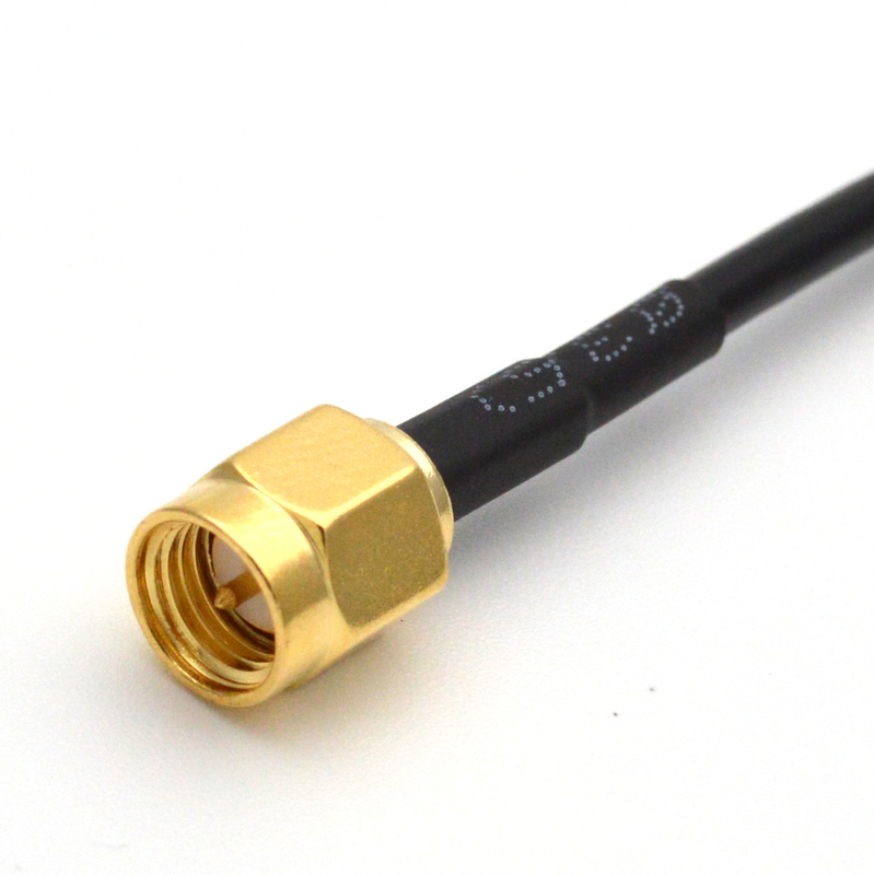 SMA Plug To Waterproof BNC Jack Rg174 Antenna Cable supplier