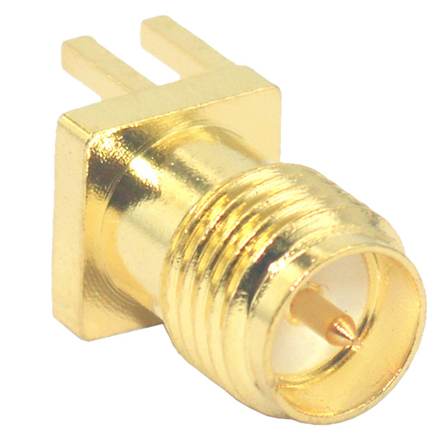 SMA-KE Offset Foot 1.6mm Pitch Gold Plated RF Antenna Connector