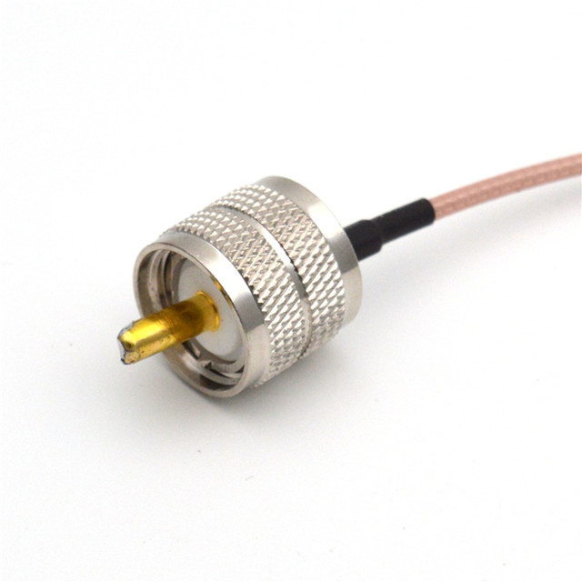 Connector Cable SL16-JJ UHF-JJ Male To Male RG174 50CM RF Cable Assemblies