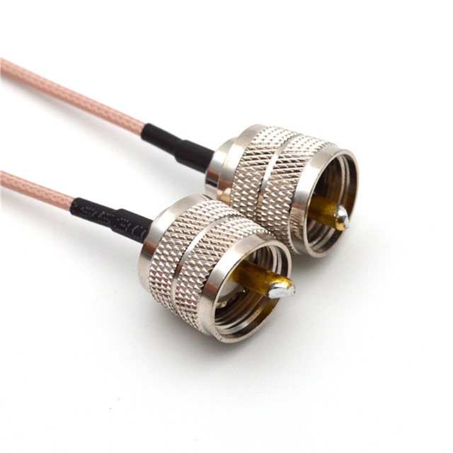 Connector Cable SL16-JJ UHF-JJ Male To Male RG174 50CM RF Cable Assemblies
