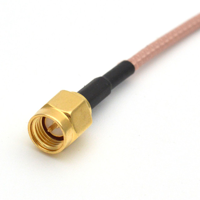 D-SUB-9Pin Male Connector With Solder Type, White Rubber Core, And Nickel-Plated Shell To D-SUB-9Pin Female Connector