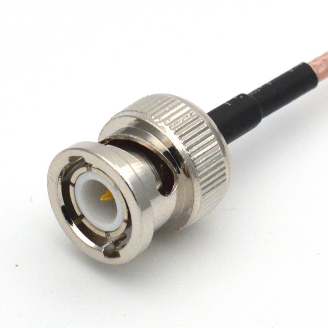 D-SUB-9Pin Male Connector With Solder Type, White Rubber Core, And Nickel-Plated Shell To D-SUB-9Pin Female Connector