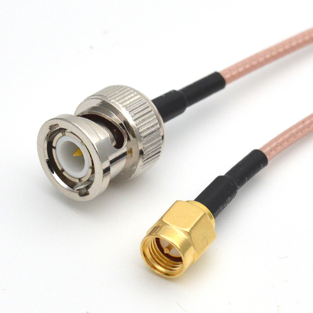 D-SUB-9Pin Male Connector With Solder Type, White Rubber Core, And Nickel-Plated Shell To D-SUB-9Pin Female Connector