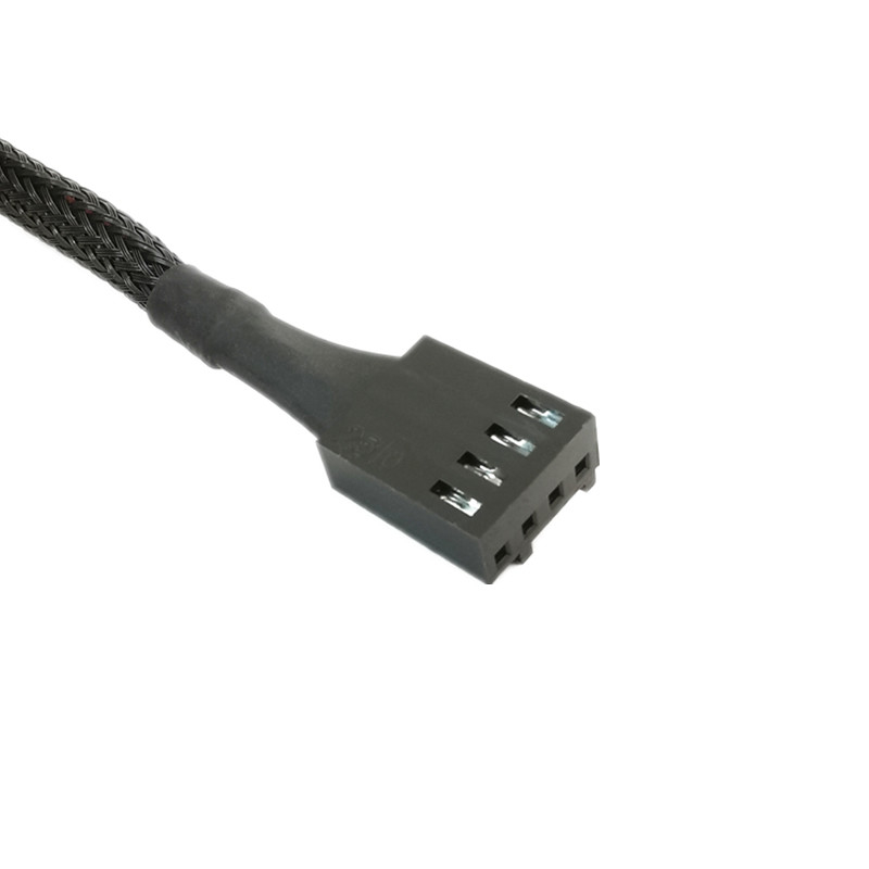 4 Pin 1 Female To 5 Male Computer Chassis  Host Case CPU Fan Cable